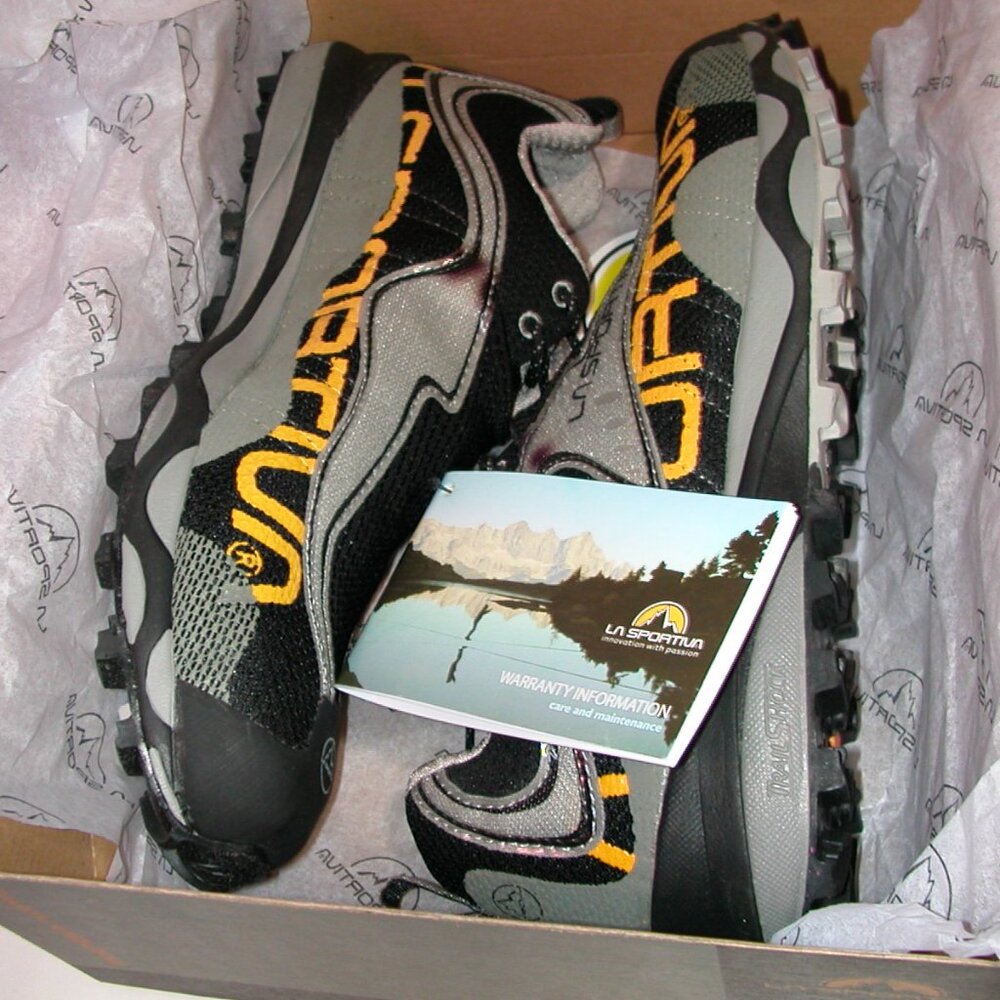 La Sportiva Crosslite Trail Running Shoes Men' s Size 12 - Euro 45.5 Black - Picture 2 of 7